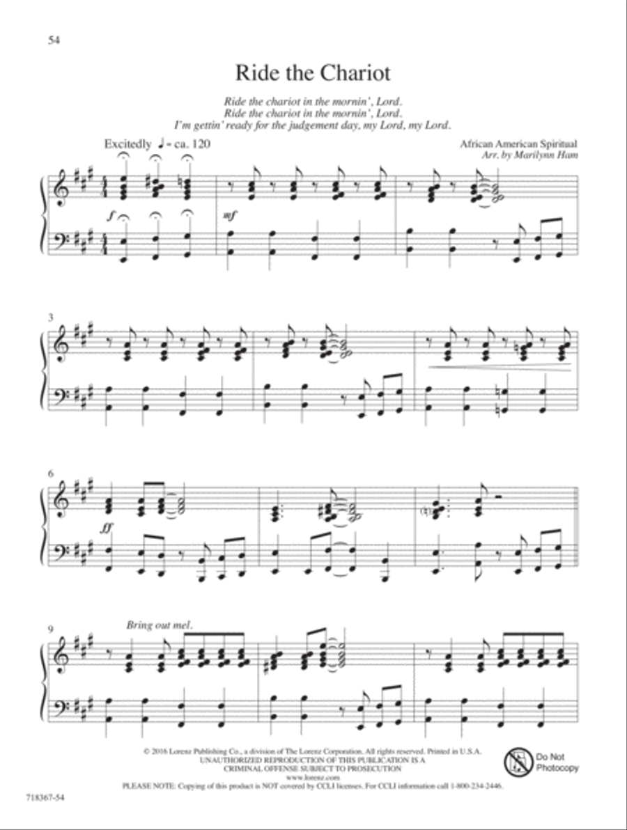 Great Day! Great Day! Piano Solo scores gallery preview page 30