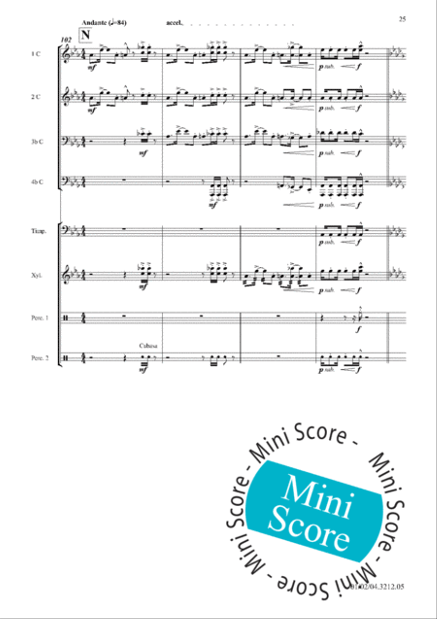 Syrielle Fanfare Band scores gallery preview page 34
