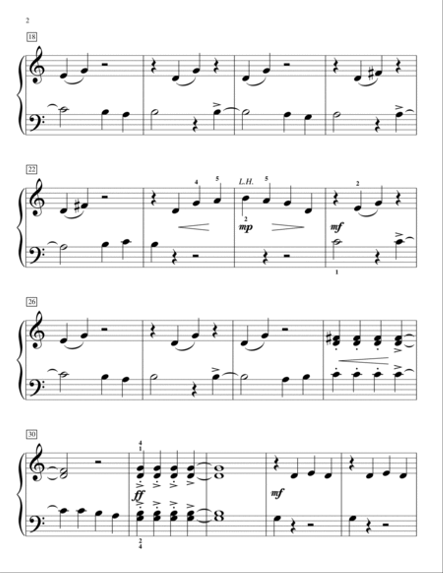 Chimichanga Cha-Cha Piano Method scores gallery preview page 2