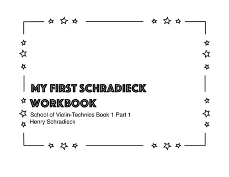 My First Schradieck Workbook