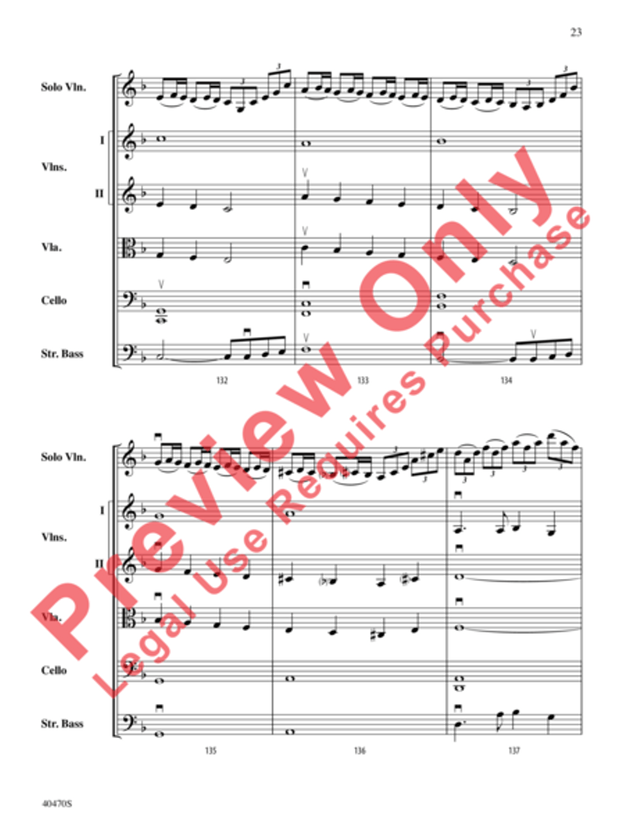Hungarian Variations String Orchestra scores gallery preview page 24