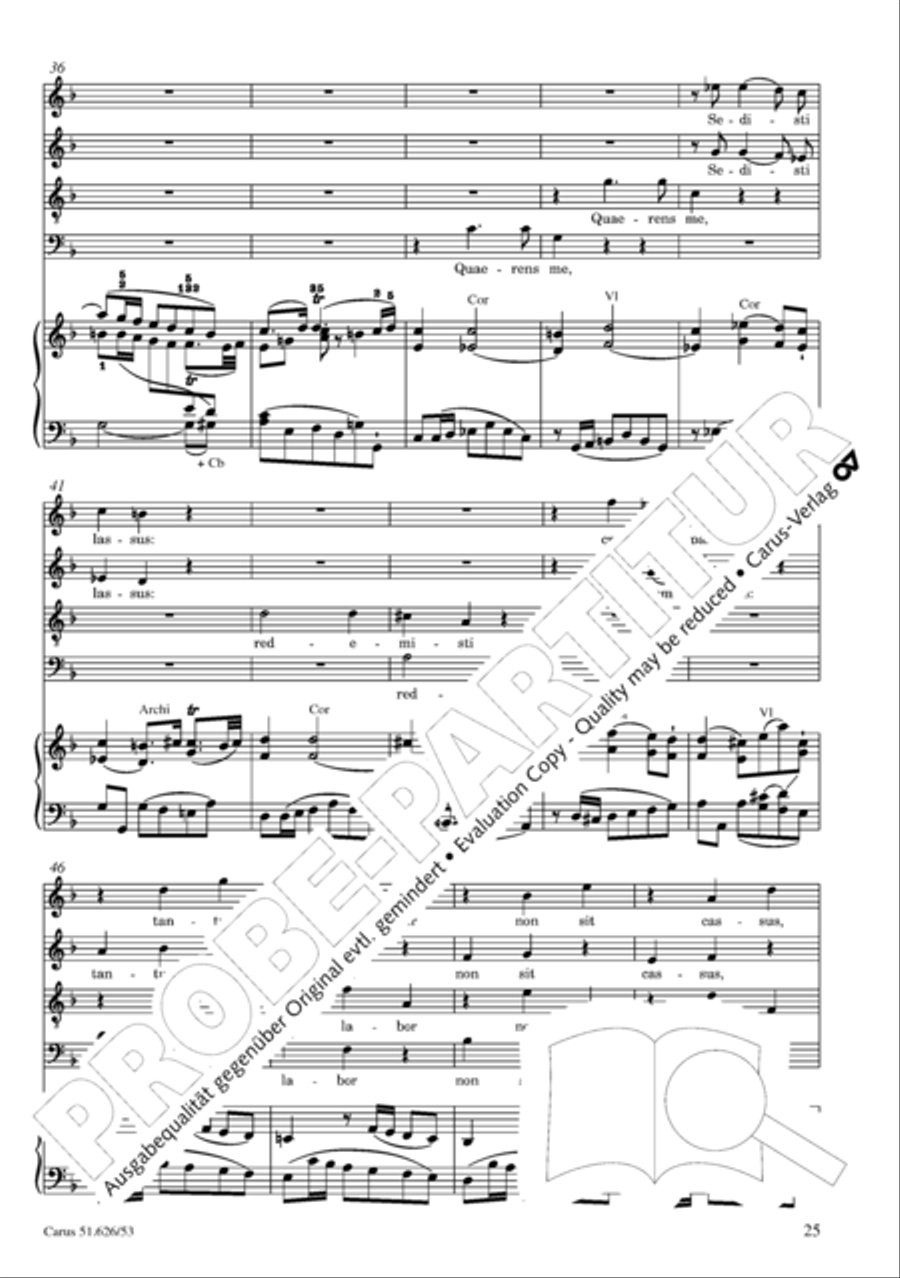 Requiem 4-Part scores gallery preview page 32
