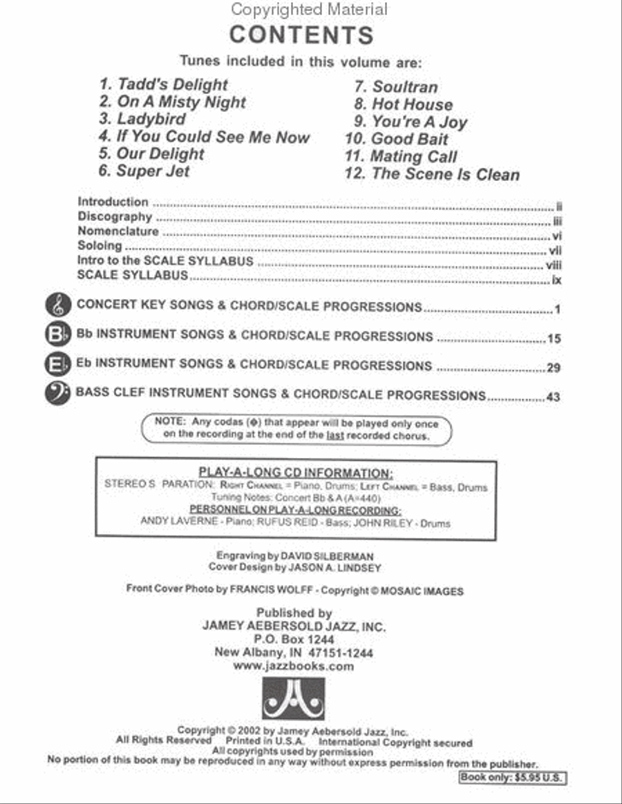 Volume 99 - Tadd Dameron 