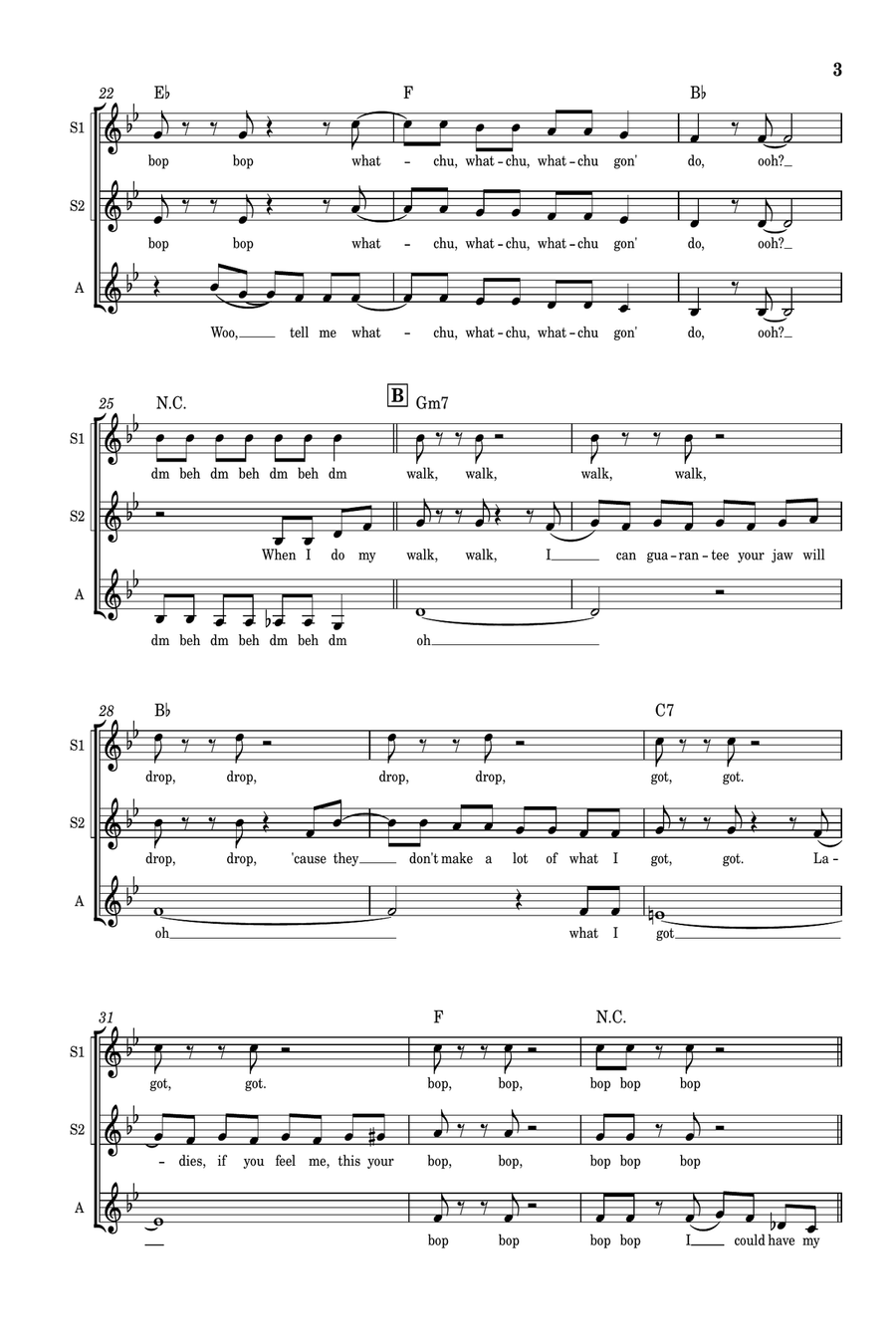 Made You Look SSA scores gallery preview page 4