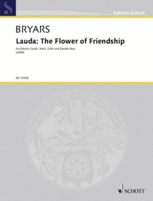 Lauda: The Flower Of Friendship Score And Parts (elec Gtr/vla/vc/db)