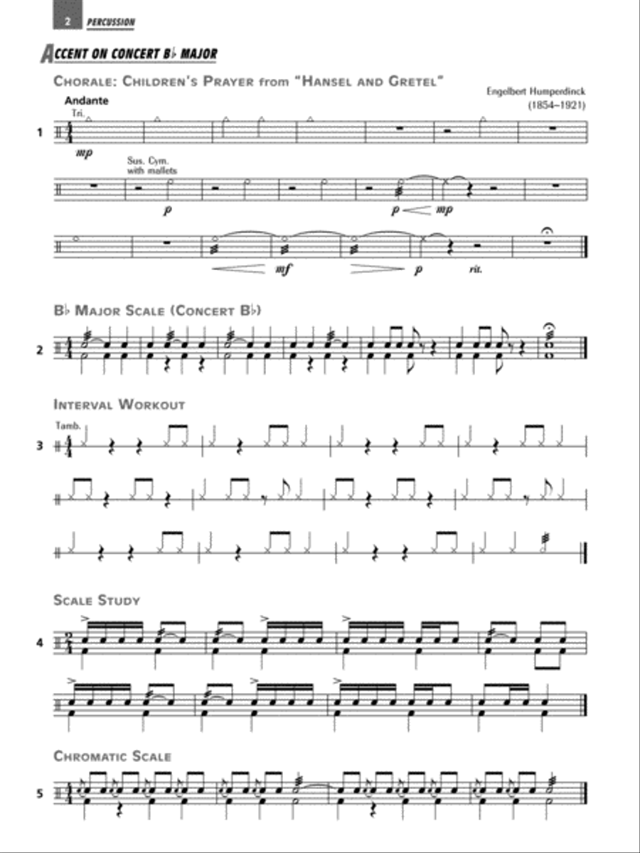 Accent on achievement percussion hot sale