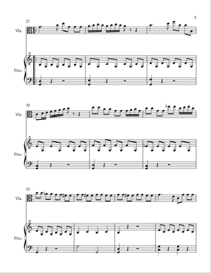 Spiritoso Viola scores gallery preview page 5