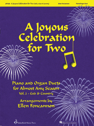 Book cover for A Joyous Celebration for Two - Volume 2: God & Country