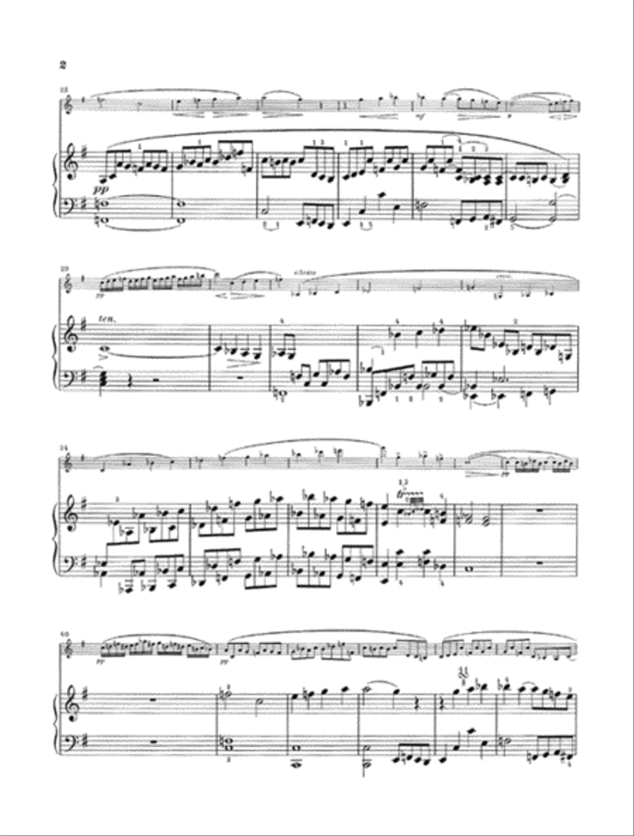 Early Character Pieces Clarinet Solo scores gallery preview page 3