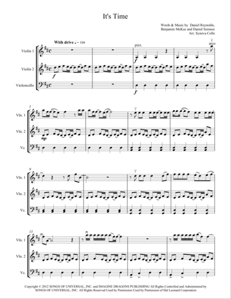 It's Time String Trio scores gallery preview page 2