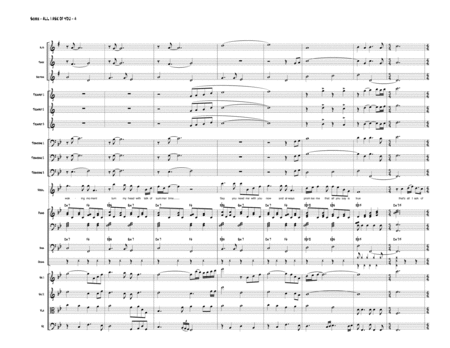 All I Ask Of You (Vocal Solo and Jazz Orchestra - score only) image number null