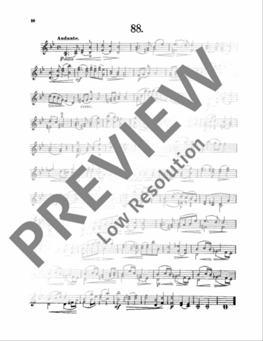 100 Studies 100 Studies Violin Solo scores gallery preview page 11