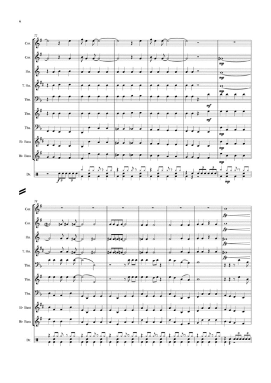 Sunny Afternoon School and Community scores gallery preview page 6