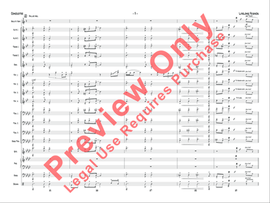 Lifelong Friends Lifelong Friends Jazz Ensemble scores gallery preview page 23
