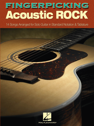 Book cover for Fingerpicking Acoustic Rock