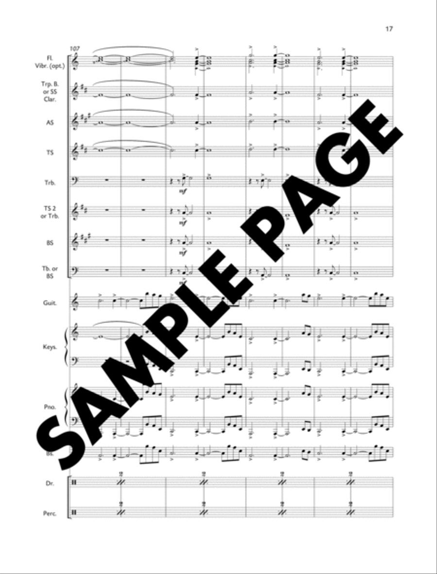 Lir Illir Big Band scores gallery preview page 18