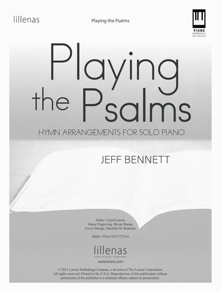Book cover for Playing the Psalms