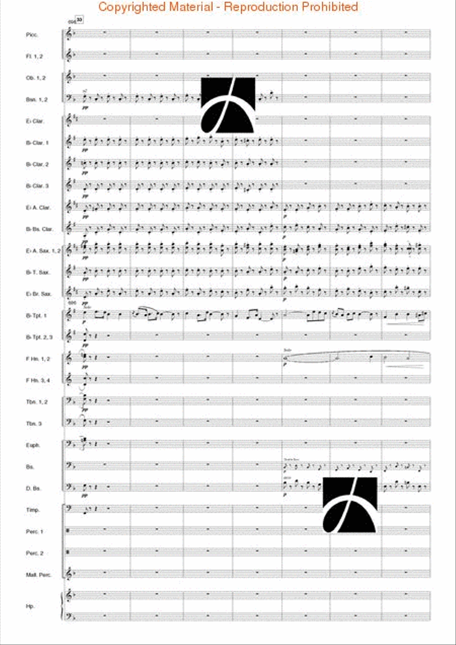 Carmen Suite Carmen Suite Concert Band scores gallery preview page 75