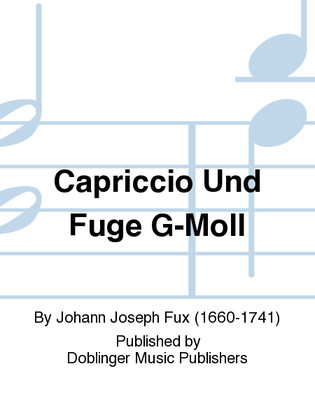 Capriccio und Fuge g-moll