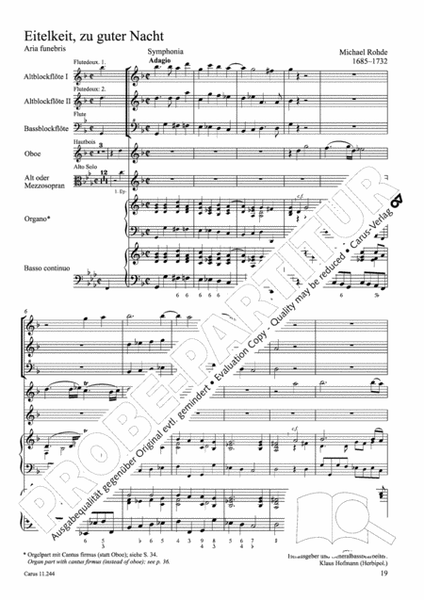 Flauto e voce XI