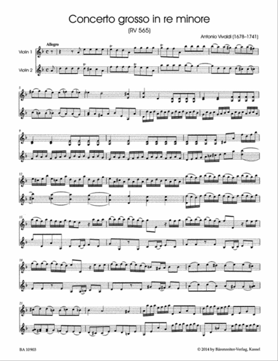 Advanced Violin Duos Advanced Violin Duos String Duet scores gallery preview page 2