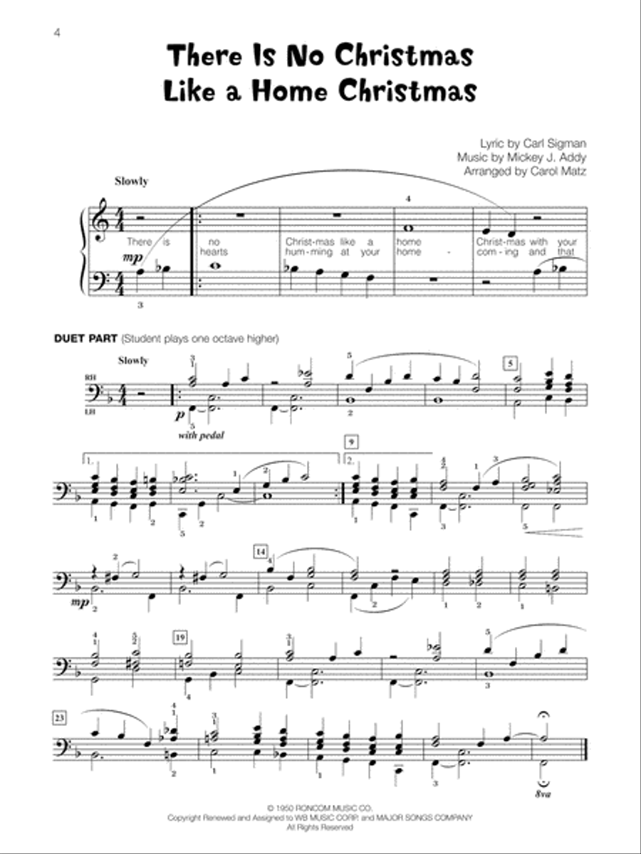 Famous & Fun Pop Christmas, Book 2 Piano Method scores gallery preview page 3
