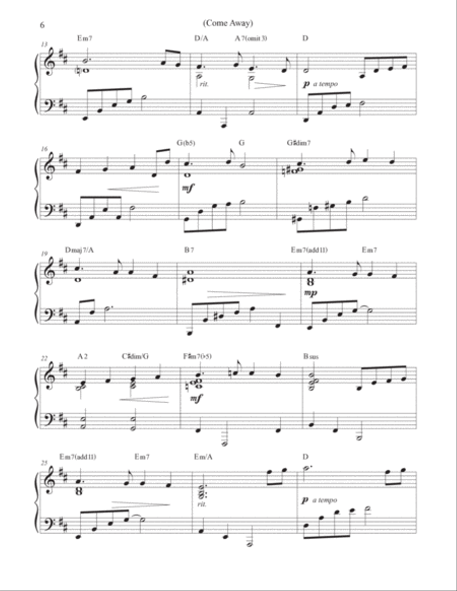 Relaxing & Romantic Piano, Vol. VI Piano Solo scores gallery preview page 6