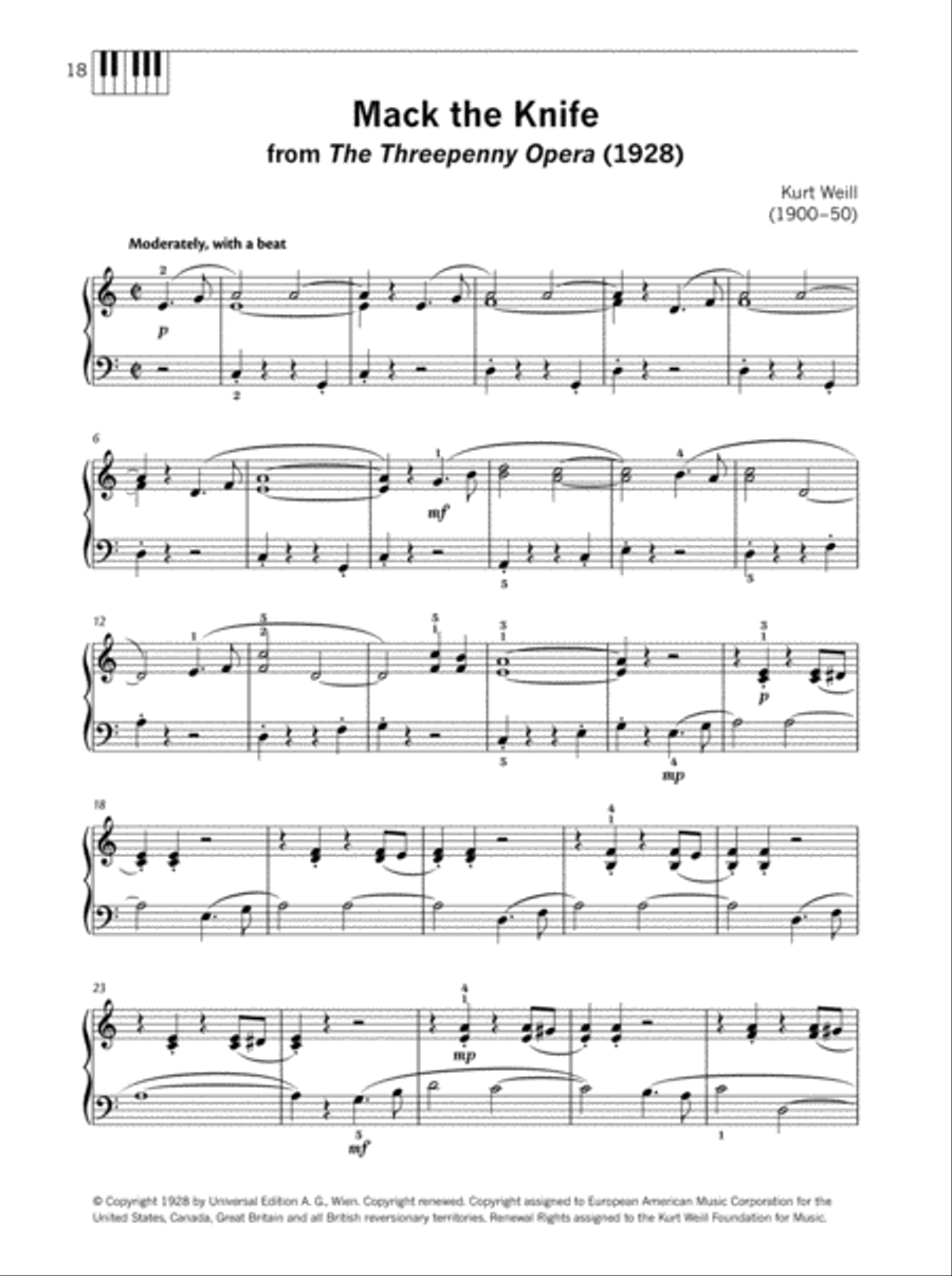 Pianoworks: A Night at the Theatre Piano Solo scores gallery preview page 3