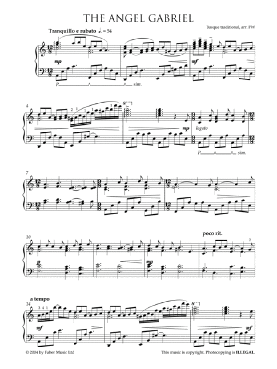 After Hours Christmas After Hours Christmas Piano Solo scores gallery preview page 7