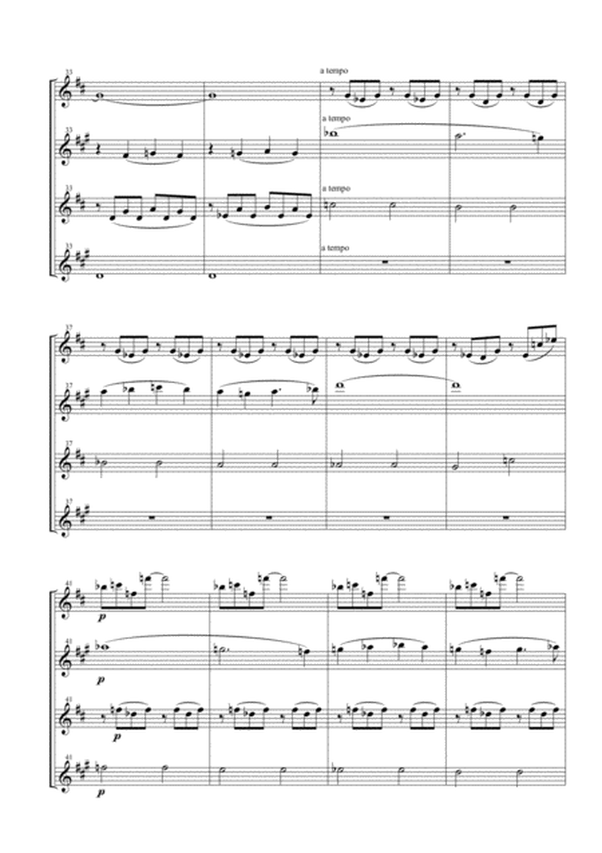 Ave Maria (Tanti Anni Prima) for Saxophone Quartet image number null