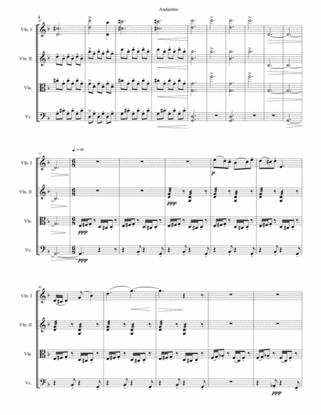 String Quartet No. 19 image number null