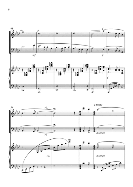 Auld Lang Syne ( trio for violin, cello and piano ) image number null