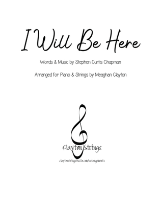 Book cover for I Will Be Here