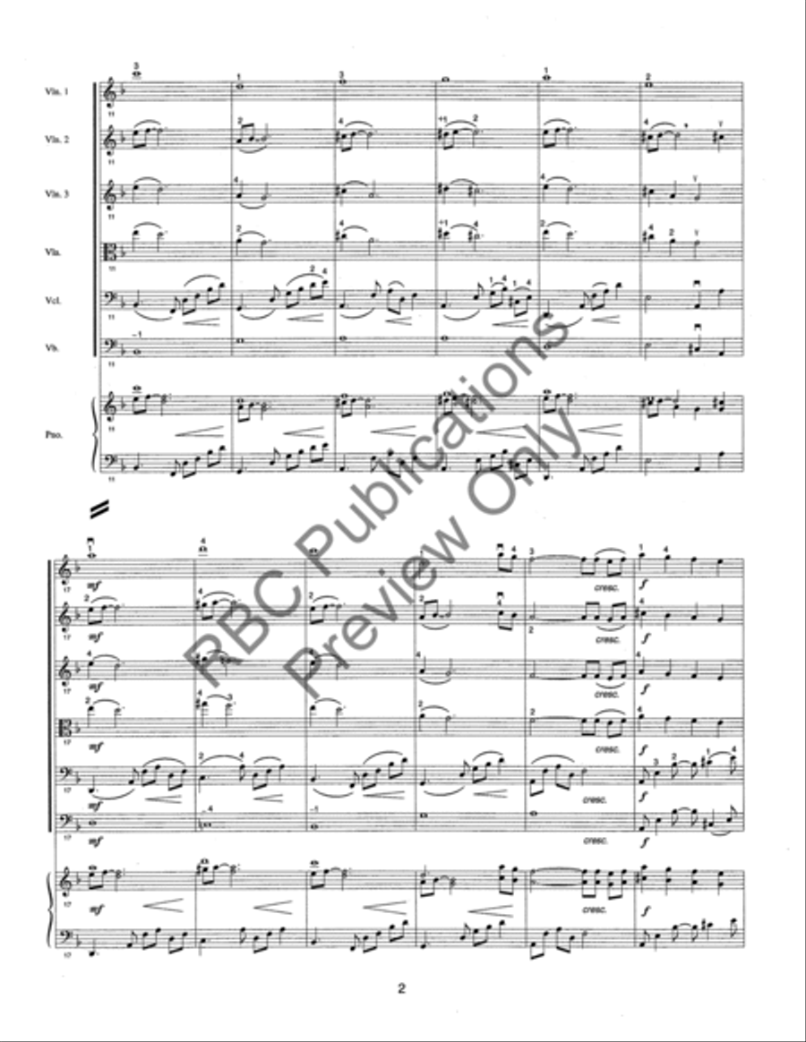 Greensleeves String Orchestra scores gallery preview page 5