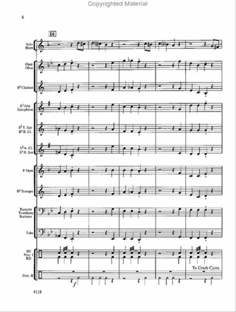 St. Croix Rag St. Croix Rag Concert Band scores gallery preview page 5