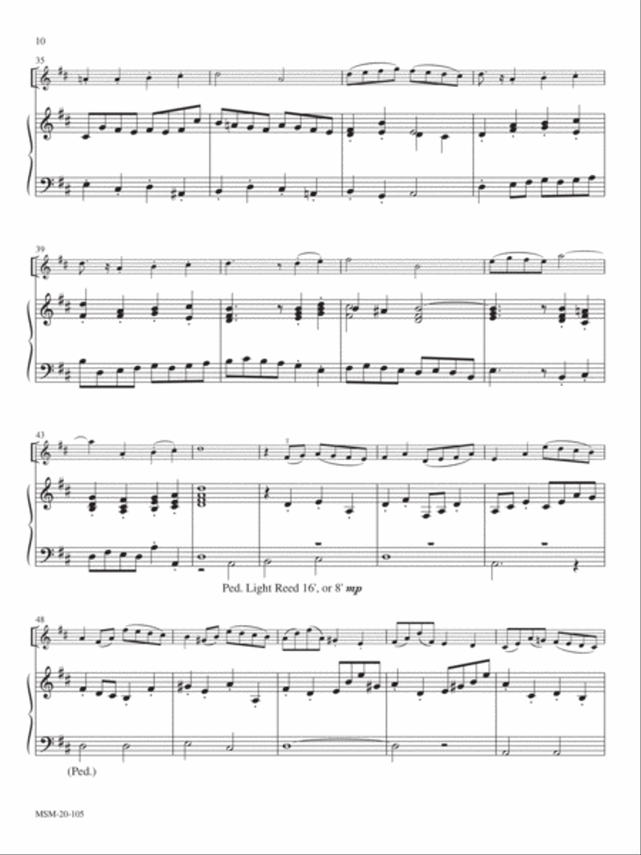 Ah! Quel Grand Myst√®re! (Ah! What Great Mystery!) Violin scores gallery preview page 3