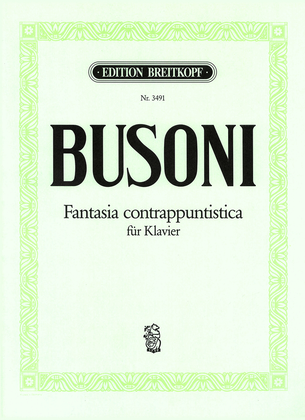 Book cover for Fantasia contrappuntistica K 256