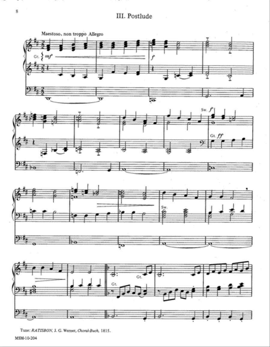 An Epiphany Suite An Epiphany Suite Organ scores gallery preview page 4