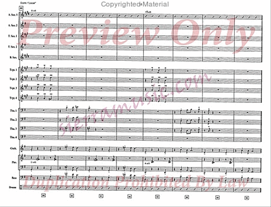 Loose Big Band scores gallery preview page 13