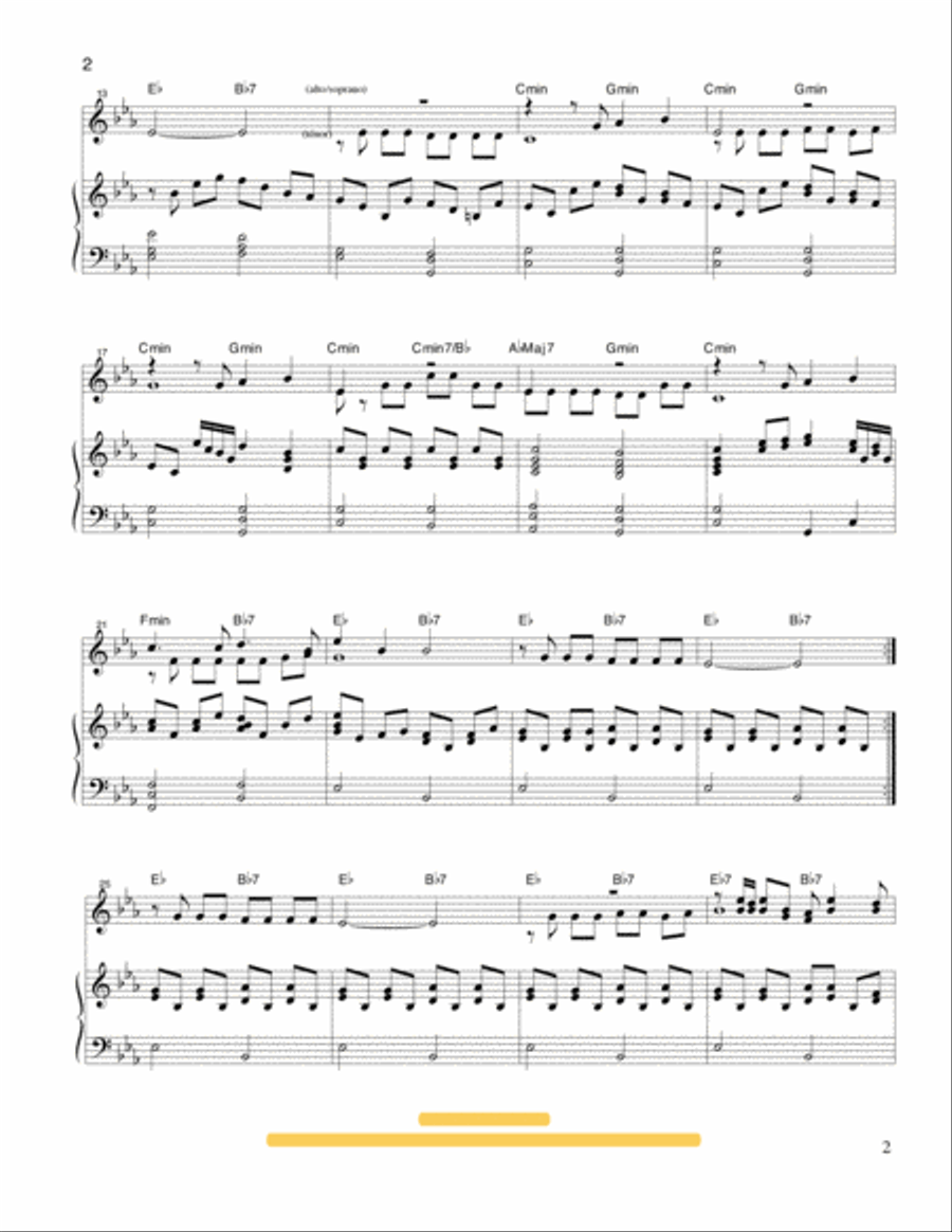Les Bonbons Les Bonbons Voice scores gallery preview page 2