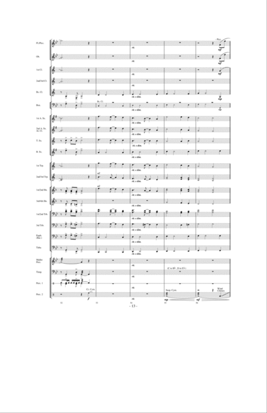 Ascentium Concert Band scores gallery preview page 12
