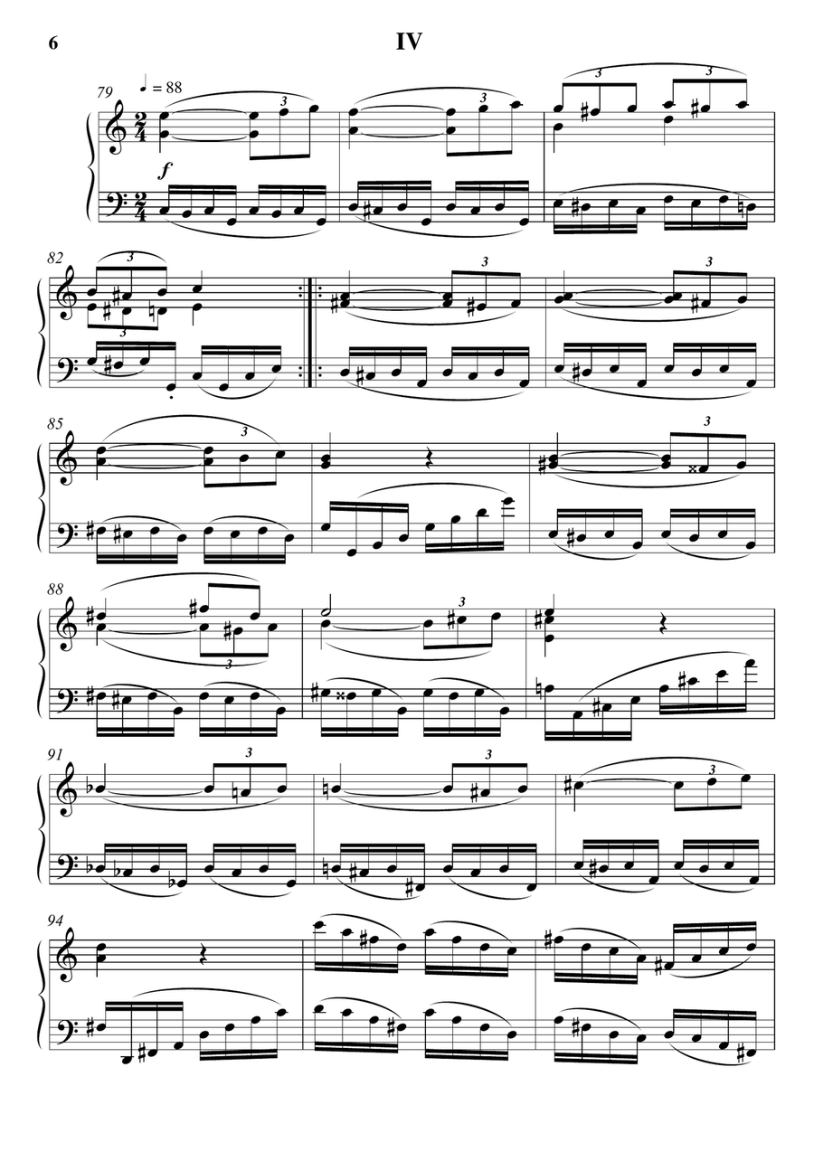 Study-Variations for Piano Piano Method scores gallery preview page 5