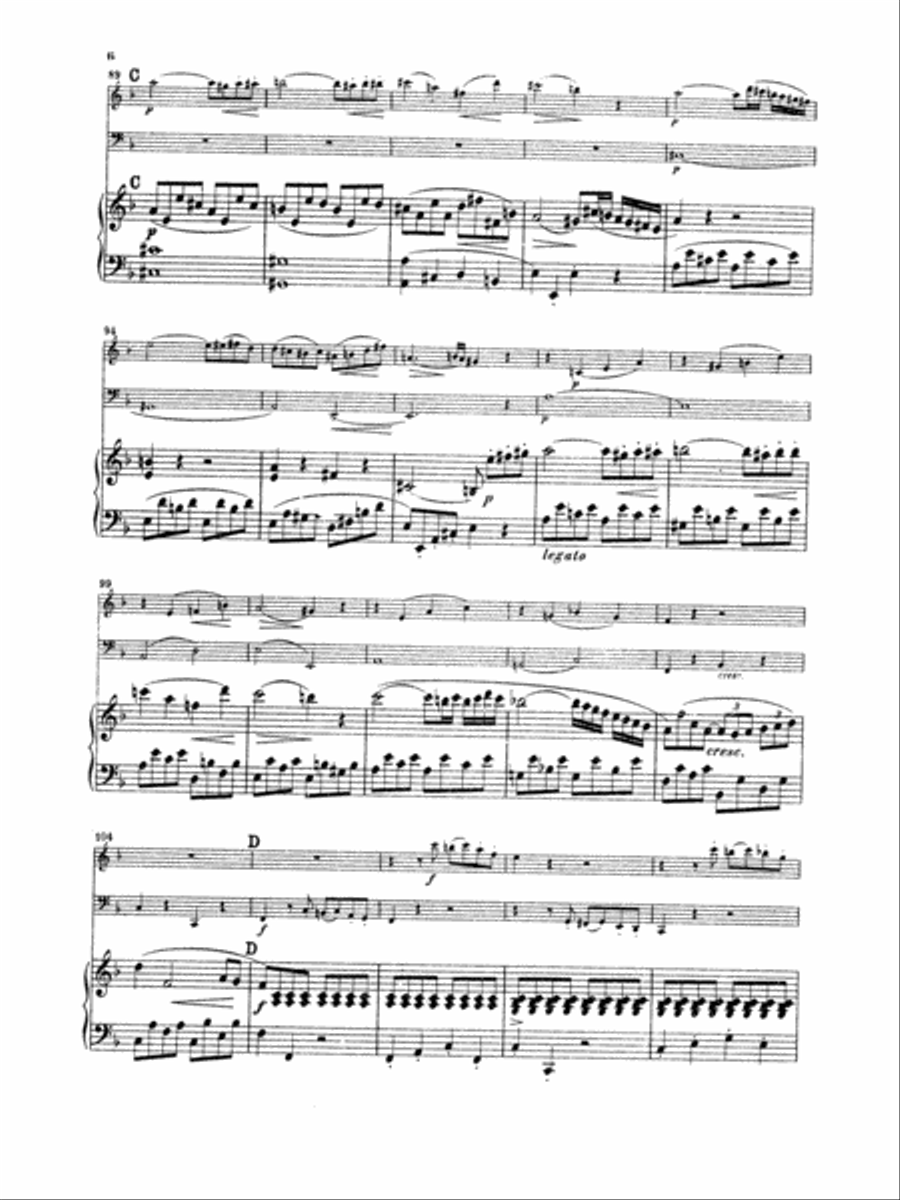 Mozart: Trio No. 8 in D Minor, K. 442 Piano scores gallery preview page 6