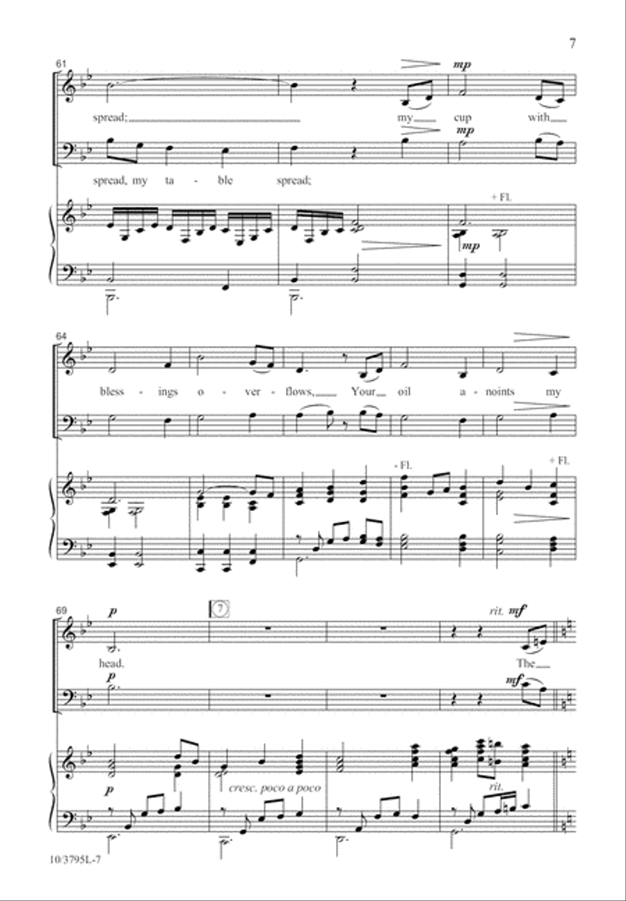 My Shepherd Will Supply My Need 2-Part scores gallery preview page 8