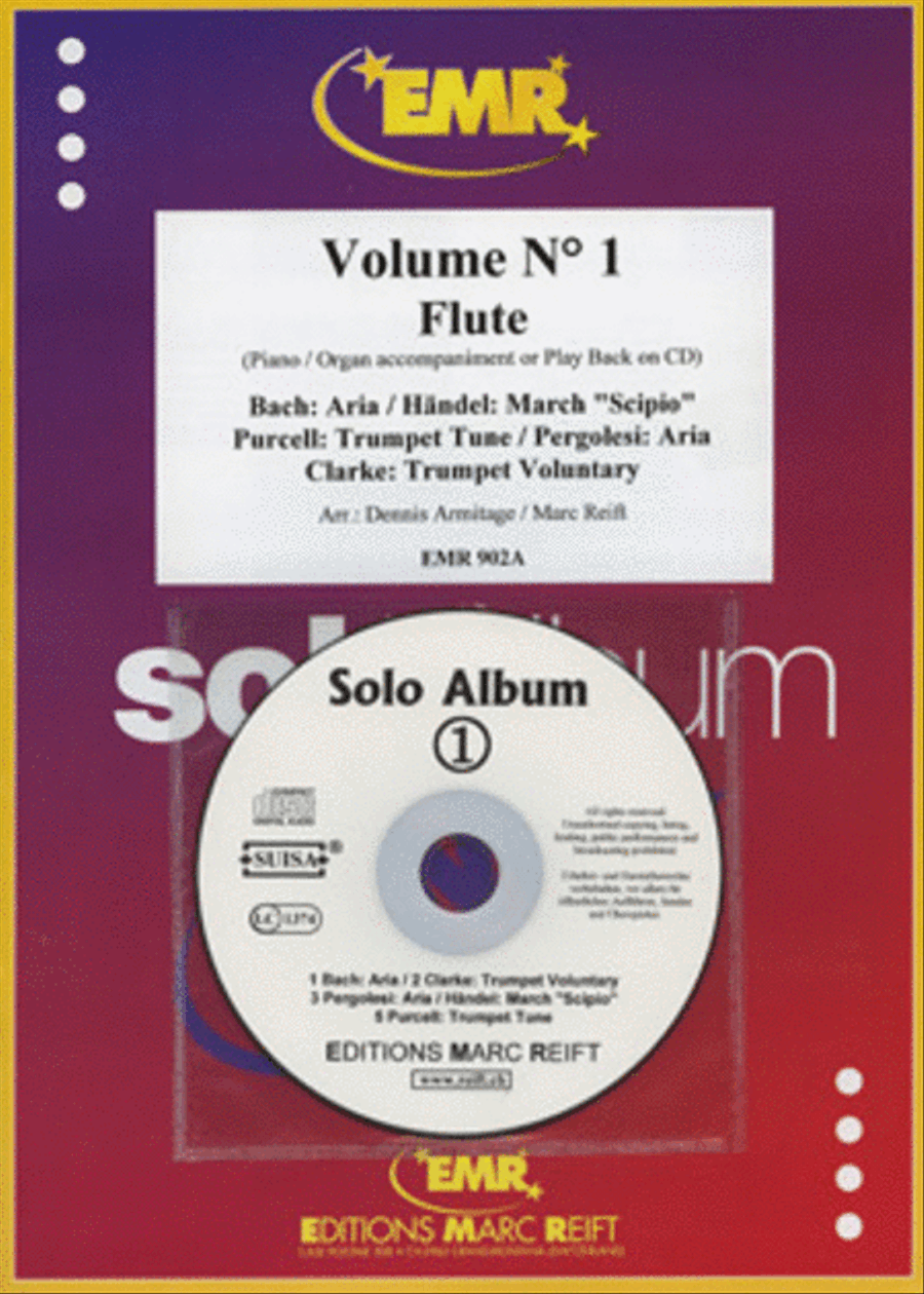 Solo Album Volume 01 Flute Solo scores gallery preview page 1