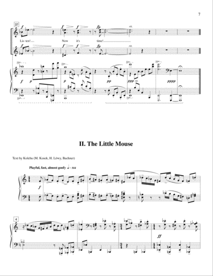 Voices of Terezin Voices of Terezin SSA scores gallery preview page 4