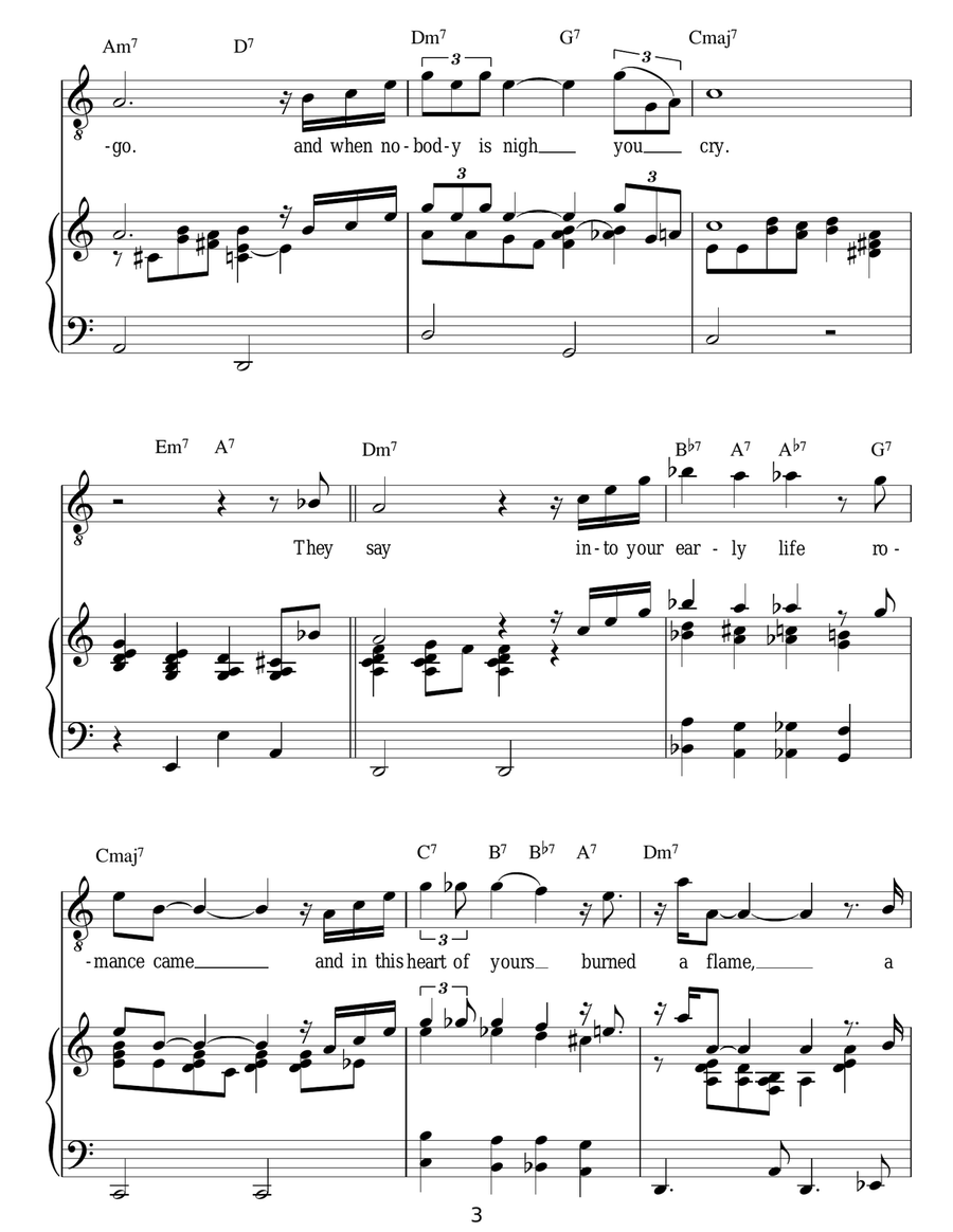 Sophisticated Lady Guitar scores gallery preview page 3