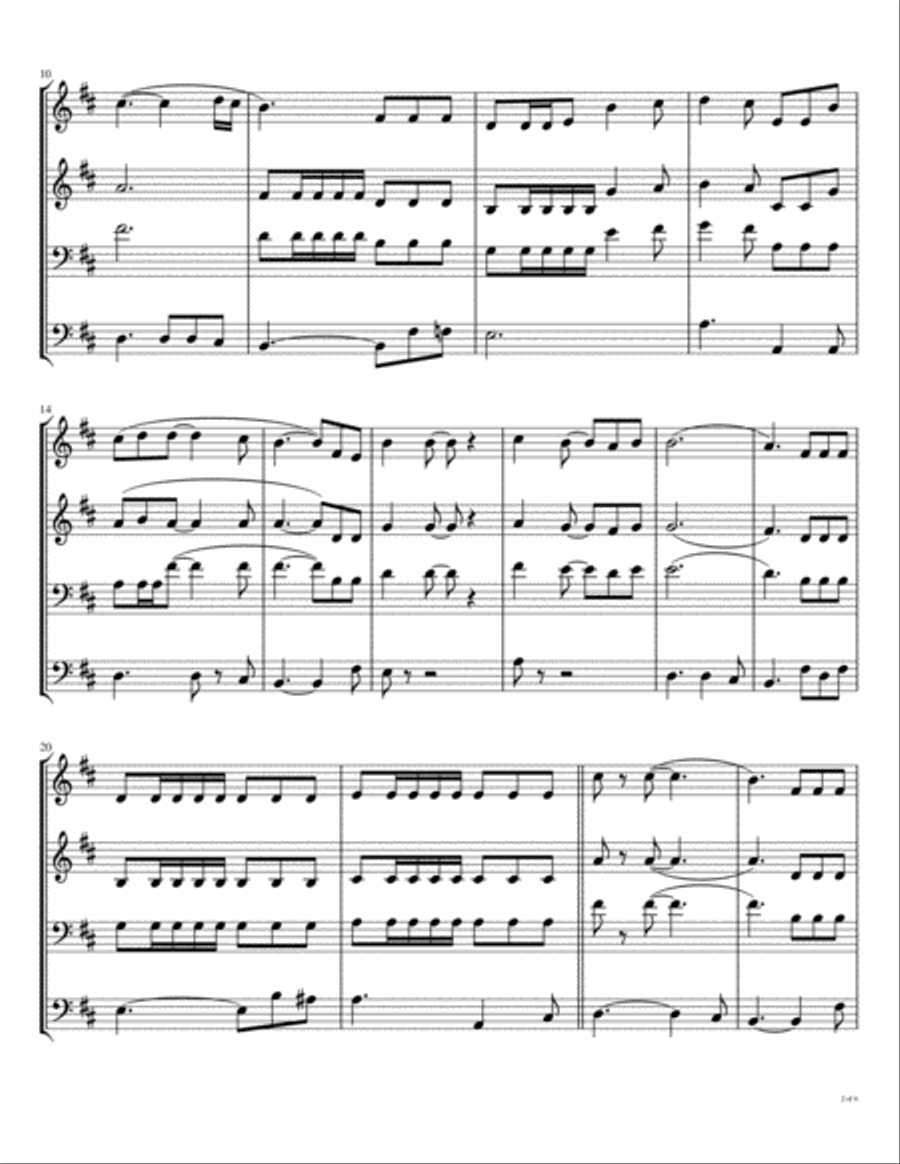 This Boy (ringo's Theme) Brass Ensemble scores gallery preview page 3
