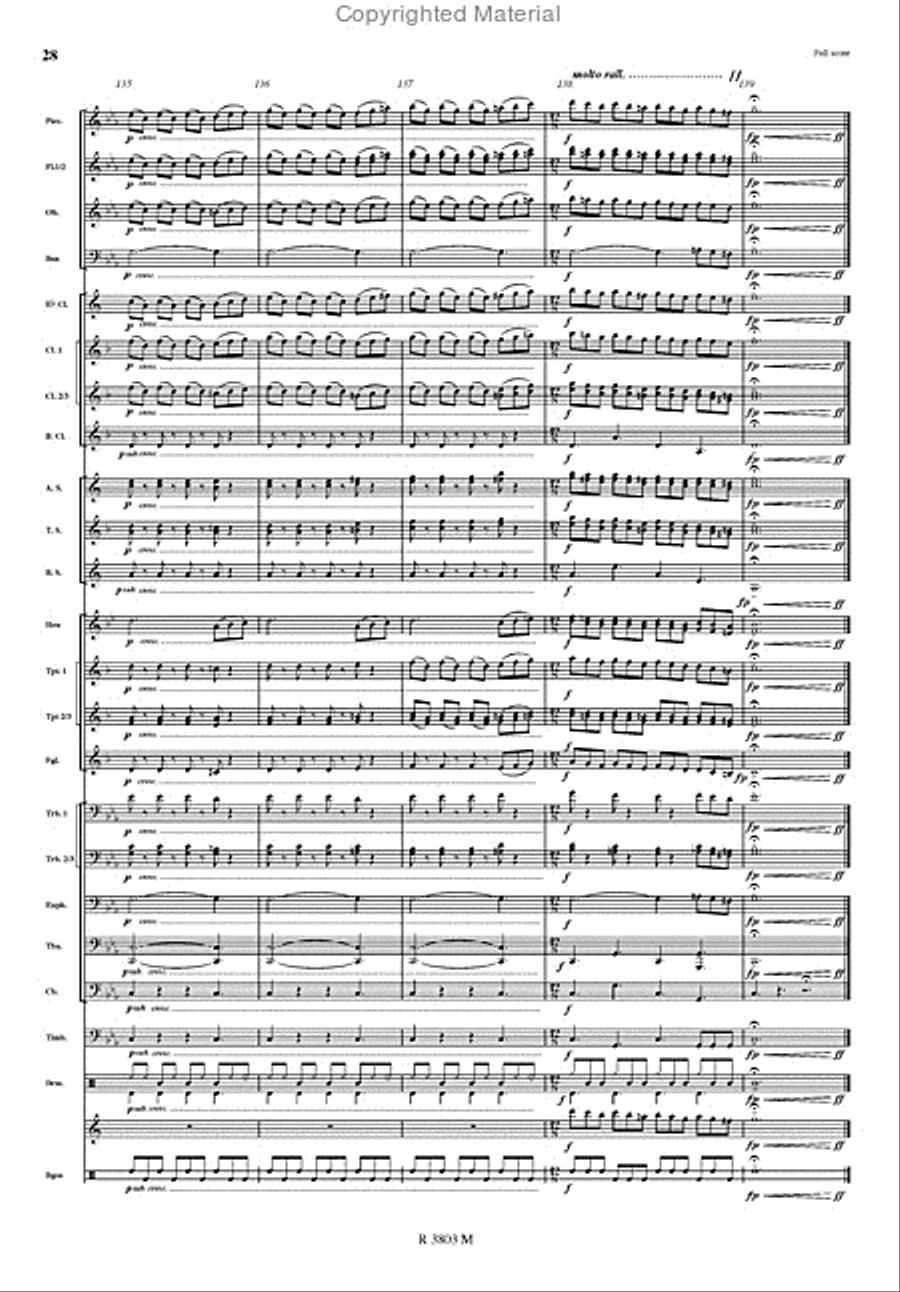 Blue Rondo a la Turk Blue Rondo a la Turk Concert Band scores gallery preview page 4