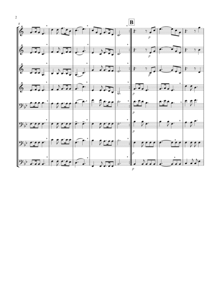 Silent Night (Bb) (Brass Octet - 4 Trp, 4 Trb)